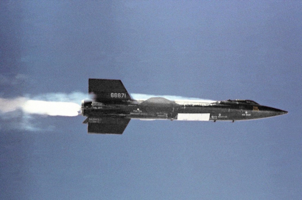 X-15_in_flight