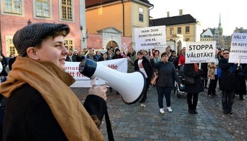 Protest-against-rape-in-sweden