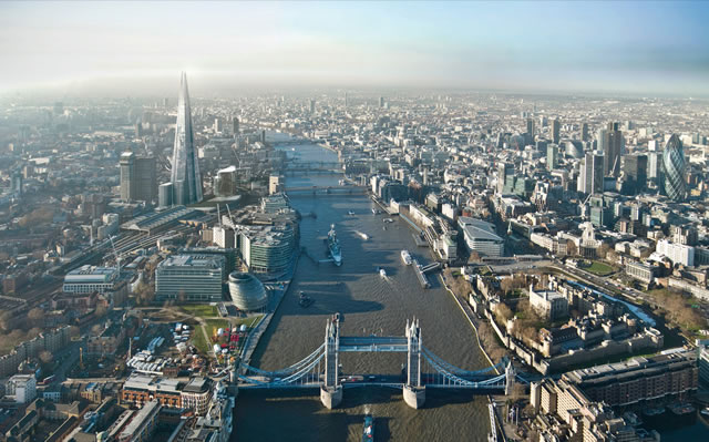 14-London-England-The-Most-Amazing-High-Resolution-Aerial-Photos-From-Around-The-World