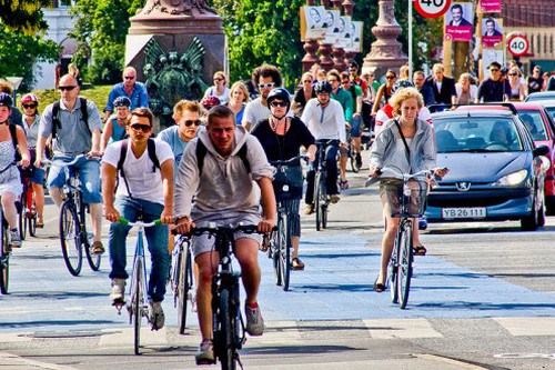 2.Copenhague-Bicycling