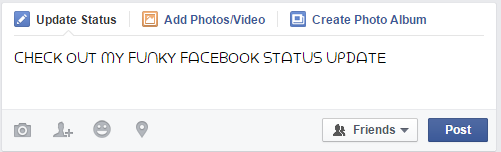 change-facebook-font-for-status-update
