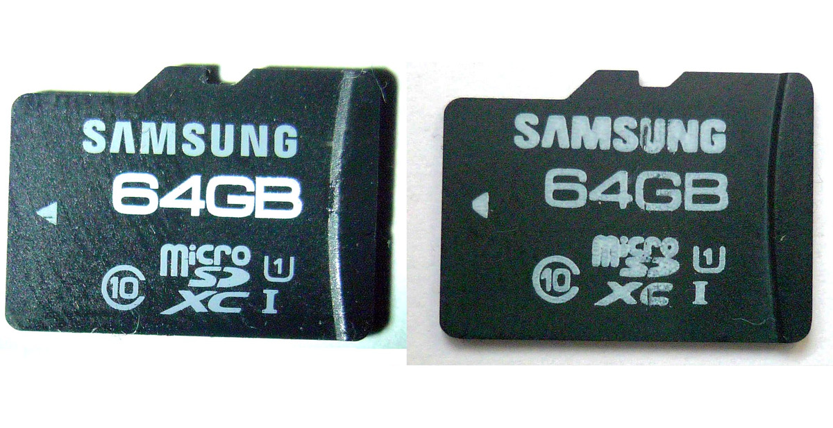 A-genuine-microSD-card-next-to-a-counterfeit